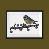 Blue Tit Bird Original Painting