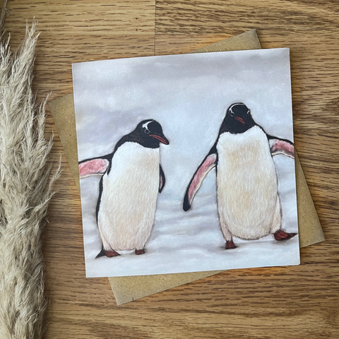 Christmas Card Penguins