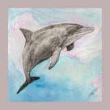 Dolphin original painting - Jessica Ivy