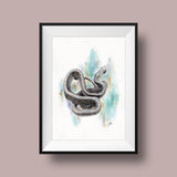 Snake Original Painting - Jessica Ivy