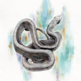 Print of a Snake Painting by Irish Wildlife Artist Jessica Ivy