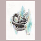 Snake Original Painting - Jessica Ivy