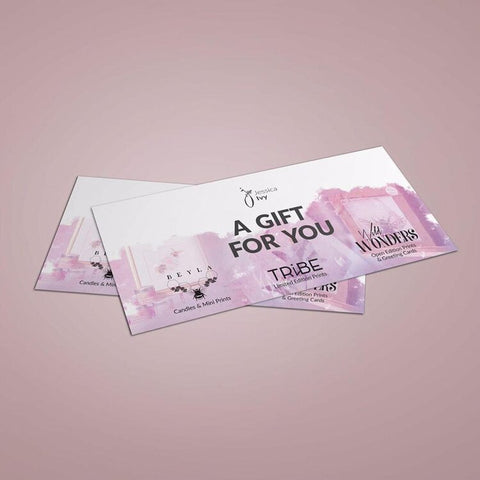 THE JESSICA IVY GIFT CARD - Jessica Ivy